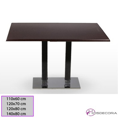Mesa de bar Vilavella Tablero rectangular Werzalit
