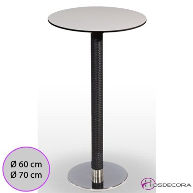 Mesa alta Ajalvir Tablero redondo Compacto