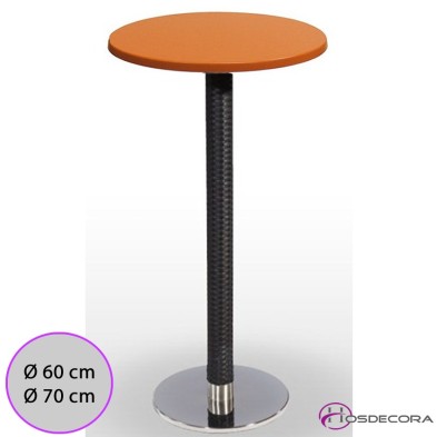 Mesa alta Ajalvir Tablero redondo Werzalit