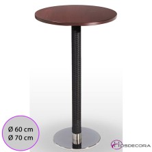 Mesa alta Ajalvir Tablero redondo Werzalit