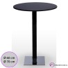 Mesa alta Zestoa Tablero redondo Compacto