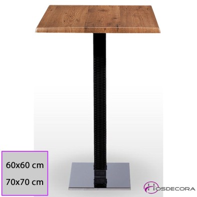 Mesa alta Zestoa Tablero cuadrado Werzalit