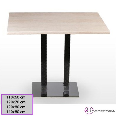 Mesa Alta Coles Tablero rectangular Werzalit