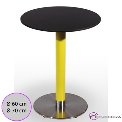 Mesa de bar Agua Tablero redondo Compacto