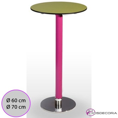 Mesa alta Agua Tablero redondo Compacto