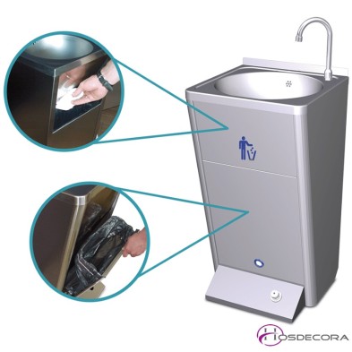 Lavamanos Portatil Eléctrico Pulsador 1 Agua