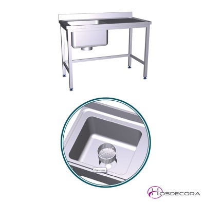 Fregadero especial para escayolas