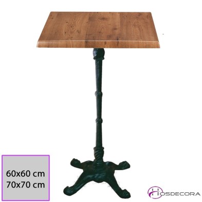 Mesa Cadiz Alta de Bar Tablero cuadrado