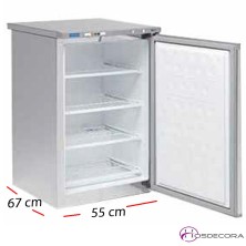 Arcon congelador gran capacidad 665 L.