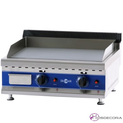 Plancha de cromo a gas 6 Kw - 12 mm