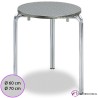 Mesa de terraza MR380 Acero inox 60 cm