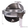 Chafing dish de acero inox y tapa basculante