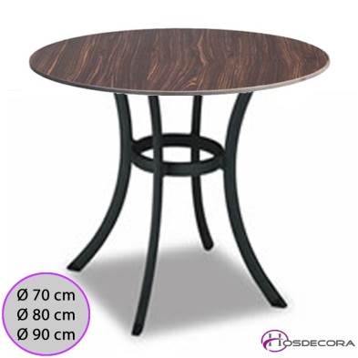 Mesa Navas de bar Tablero redondo Compacto