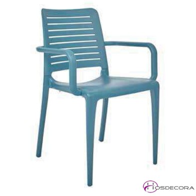 Silla de terraza Park apilable en polipropileno