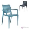 Silla de terraza Park apilable en polipropileno