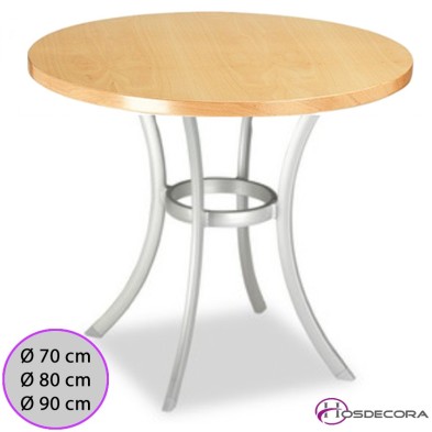 Mesa de Bar Navas Redonda en Werzalit