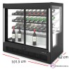 Vitrina fría expositora -Acceso trasera 3 estantes Compak