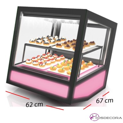 Expositora refrigerada vinos -Acceso trasera 3 estantes