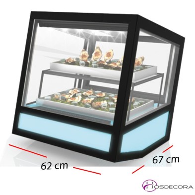 Expositora refrigerada vinos -Acceso trasera 3 estantes