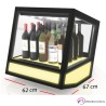 Expositora refrigerada vinos -Acceso trasera 3 estantes