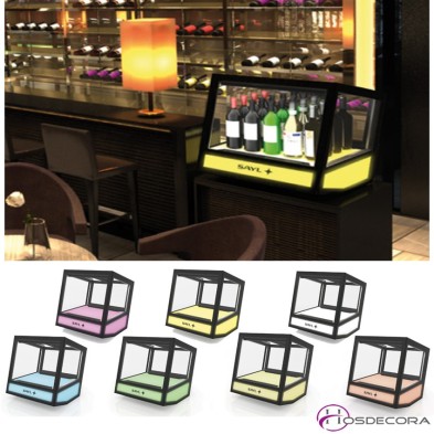 Expositora refrigerada vinos -Acceso trasera 3 estantes