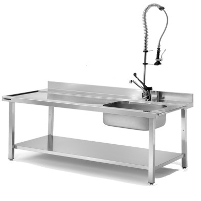 Mesa para lavavajillas pared 70 x 75 cm FESME077