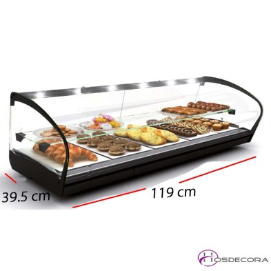 Vitrina caliente cuba plana Calor seco SAHARA