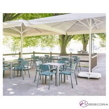 Parasol de aluminio Rio de 4x4 m