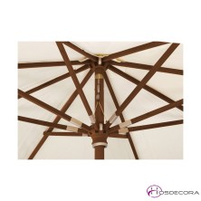 Parasol de terraza con o sin base