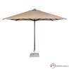 Sombrilla de aluminio Arroyo cuadrada 3.5x3.5