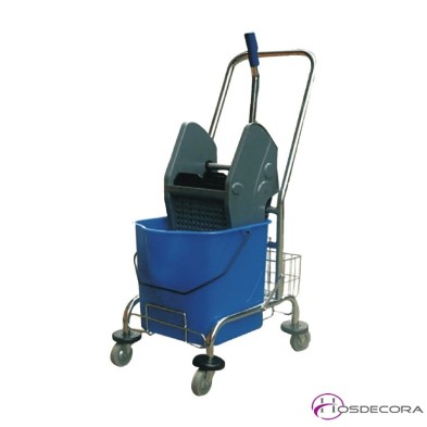 Cubo de fregona Deluxe con escurridor 76-8082