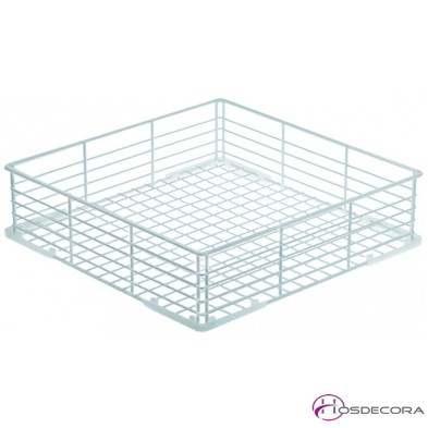 Cesto de lavado de alambre 40x40 cm