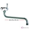Grifo orientable de pared con manilla 34-547811