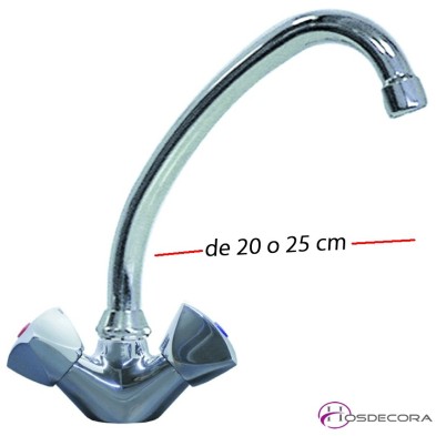 Grifo mezclador de un orificio  34-548024