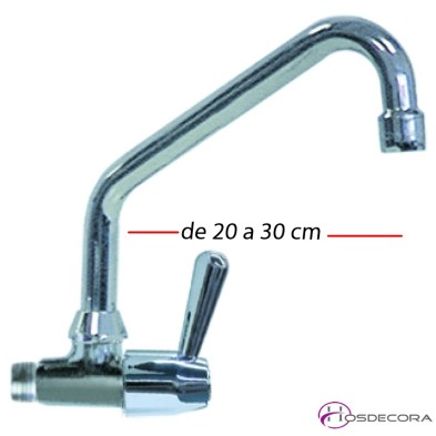 Grifo de pared orientable con manilla 34-547992