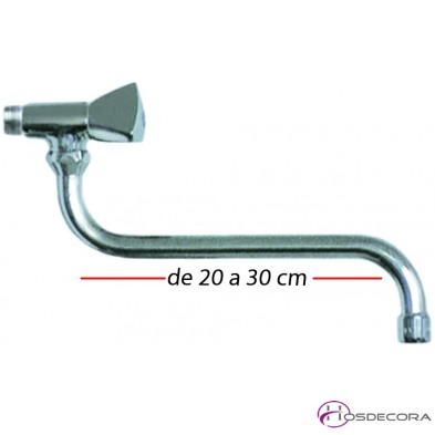 Grifo orientable de pared un agua 34-540380
