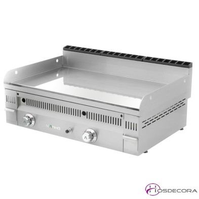 Plancha a Gas Cromo Duro 90x60 cm -20mm-PC-90-N