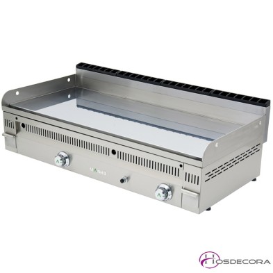 Plancha a Gas Cromo Duro 90x60 cm -20mm-PC-90-N