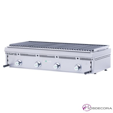 Barbacoa a Gas Pavonada-Acanalada 120x55 cm -PB-120