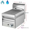 Barbacoa de Agua a Gas Inox-Varilla 33x55- NG-33