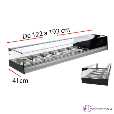Vitrina de Tapas refrigerada 20R-F4
