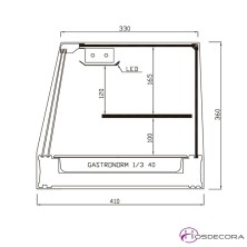Vitrina de Sushi SHS-4iE