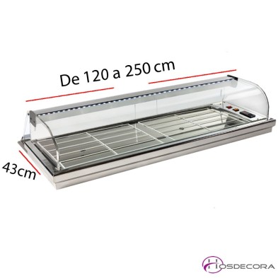 Vitrina para encastrar refrigerada MFR-120