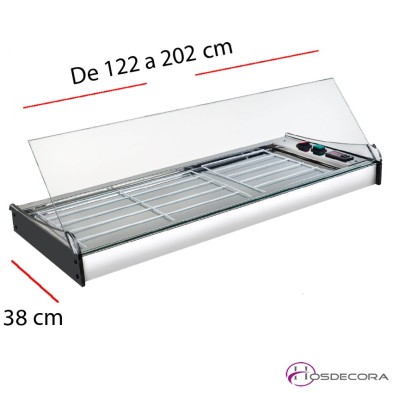 Placa fría de acero inoxidable grupo remoto