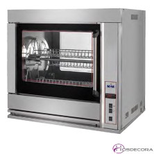 Asador eléctrico de 4 balanceras  para 16/20 pollos