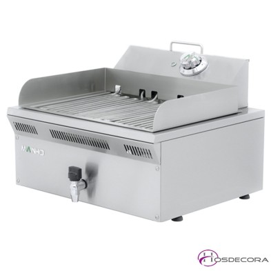 Barbacoa eléctrica fondo 50 - 2.2 kW - 28-ELB-41-EM