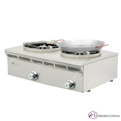 Paellero doble para paellera de 38cm 28-ELPA-82G