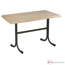 Mesa Aberin rectangular de cafetería