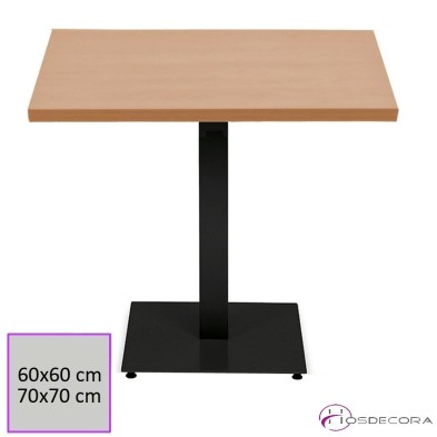 Mesa para Bar Zagora Tablero Melamina 60x60 cm