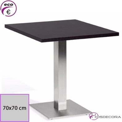 Mesa Alta de bar Tablero Melamina 60x60- Benaza